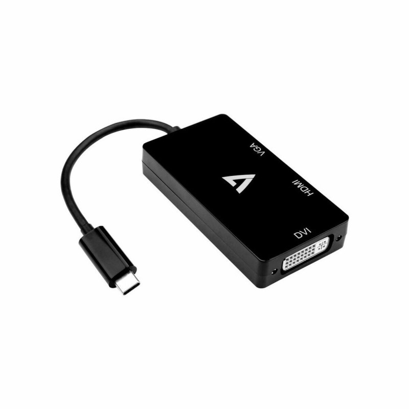 Adaptateur USB-C vers HDMI V7 V7UC-VGADVIHDMI-BLK Noir