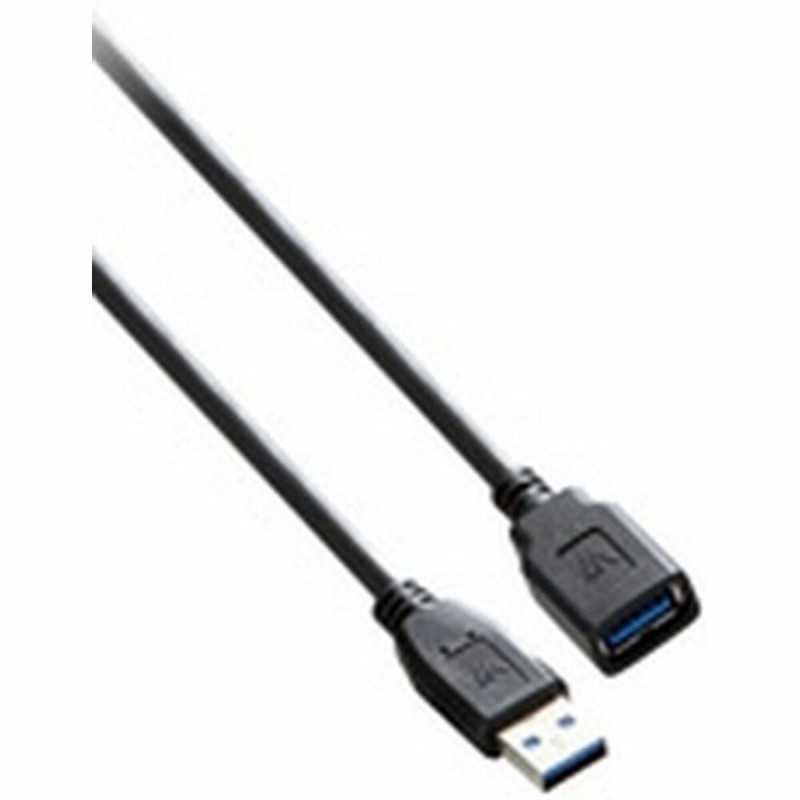 Câble USB V7 V7E2USB3EXT-1.8M-2N Noir 1