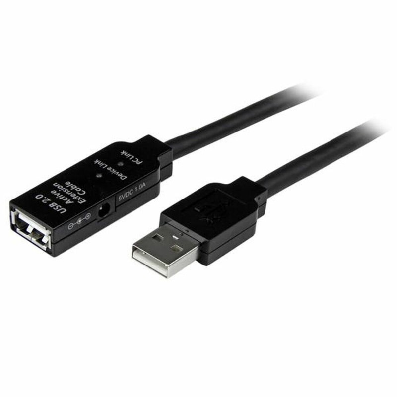 Câble USB Startech USB2AAEXT15M Noir