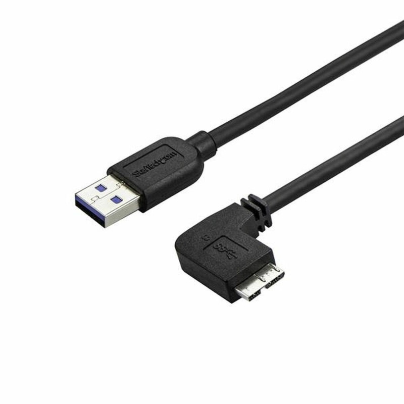 Câble USB vers micro USB Startech USB3AU50CMRS Noir