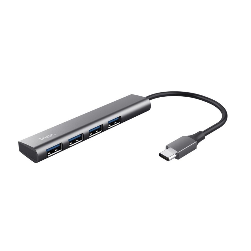 Hub USB Trust 24948 Gris 10 cm