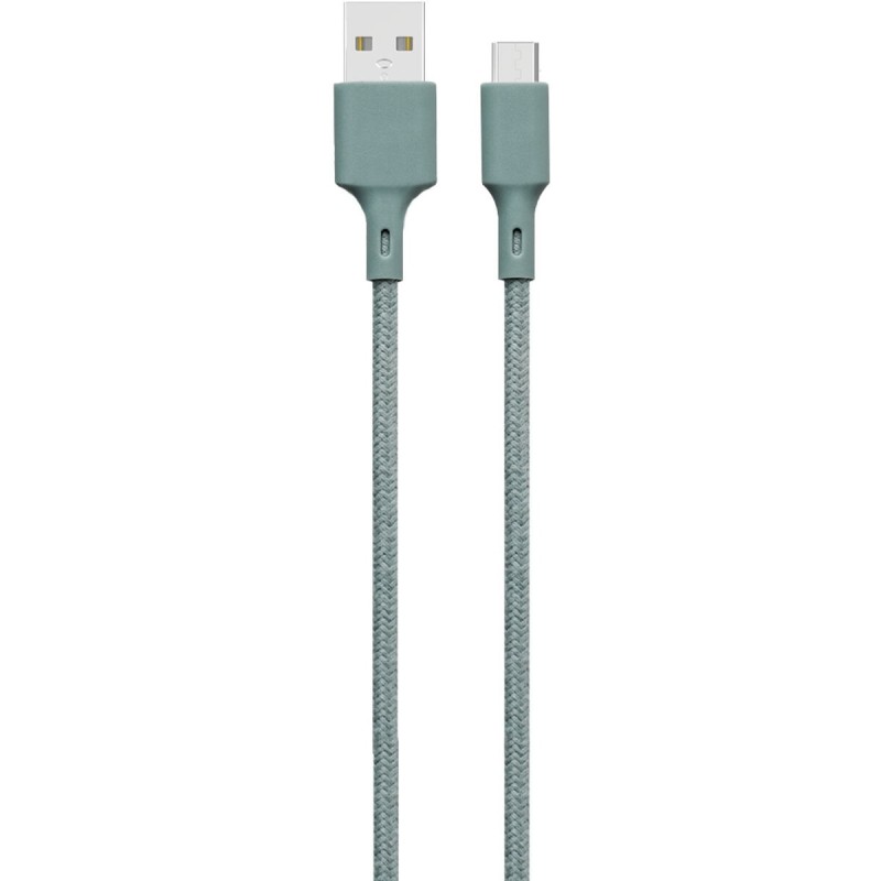 Câble USB BigBen Connected JGCBLCOTMIC2MNG Vert 2 m (1 Unité)