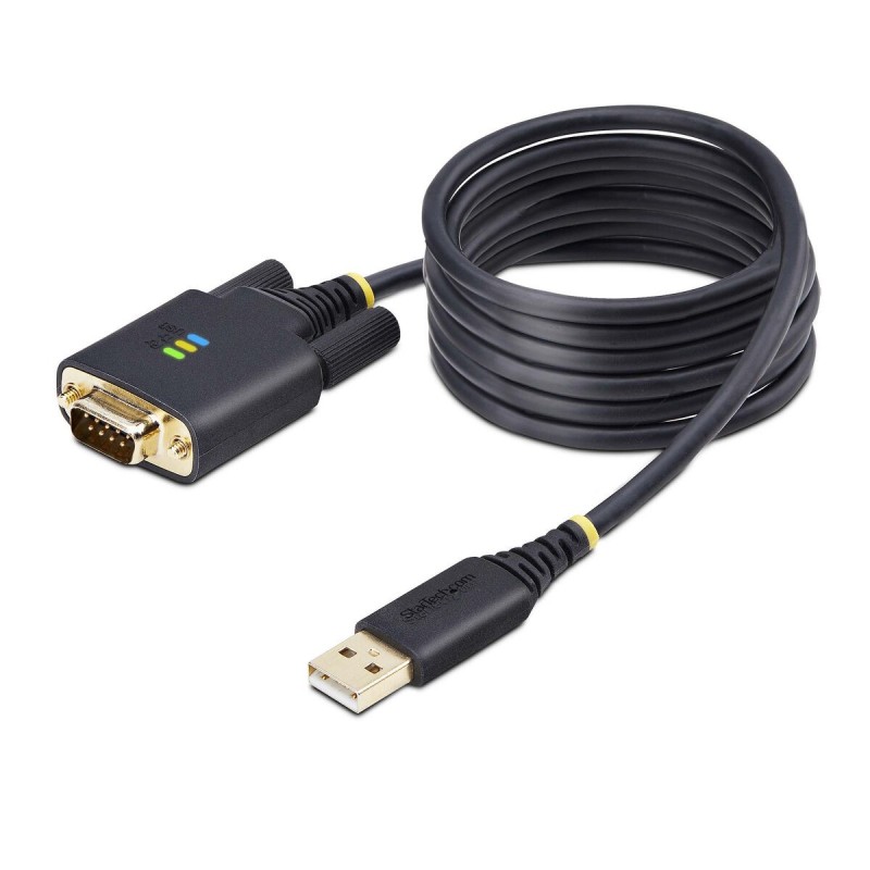 Câble USB Startech 1P6FFC-USB-SERIAL Noir 2 m