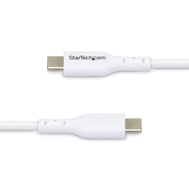 Câble USB-C Startech USB2CC1MNCWHE Blanc 1 m