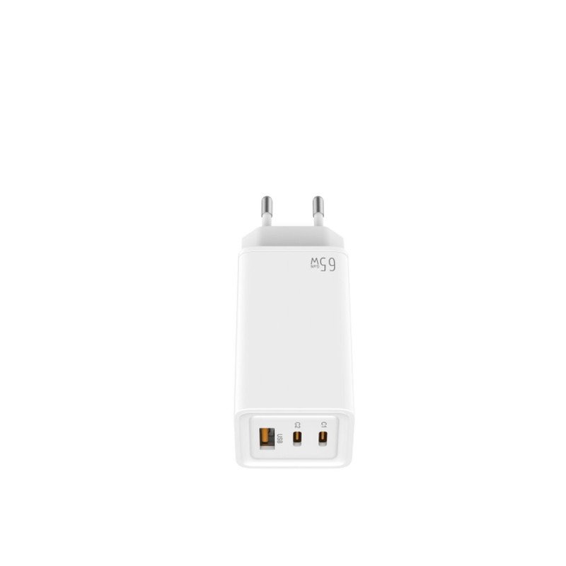 Adaptateur de courant LEOTEC LECSPH65W3W Blanc 65 W