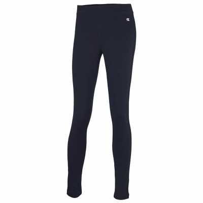 Leggings de Sport pour Femmes Champion C Logo Stretch Bleu foncé XS