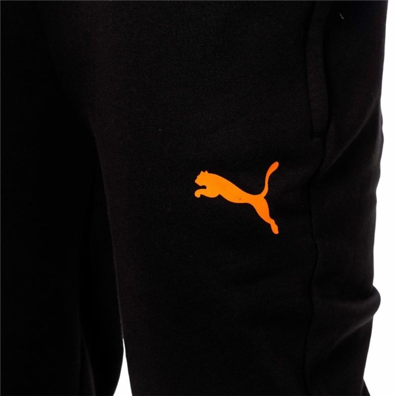 Pantalons de Survêtement pour Enfants Puma Valencia CF Noir Unisexe