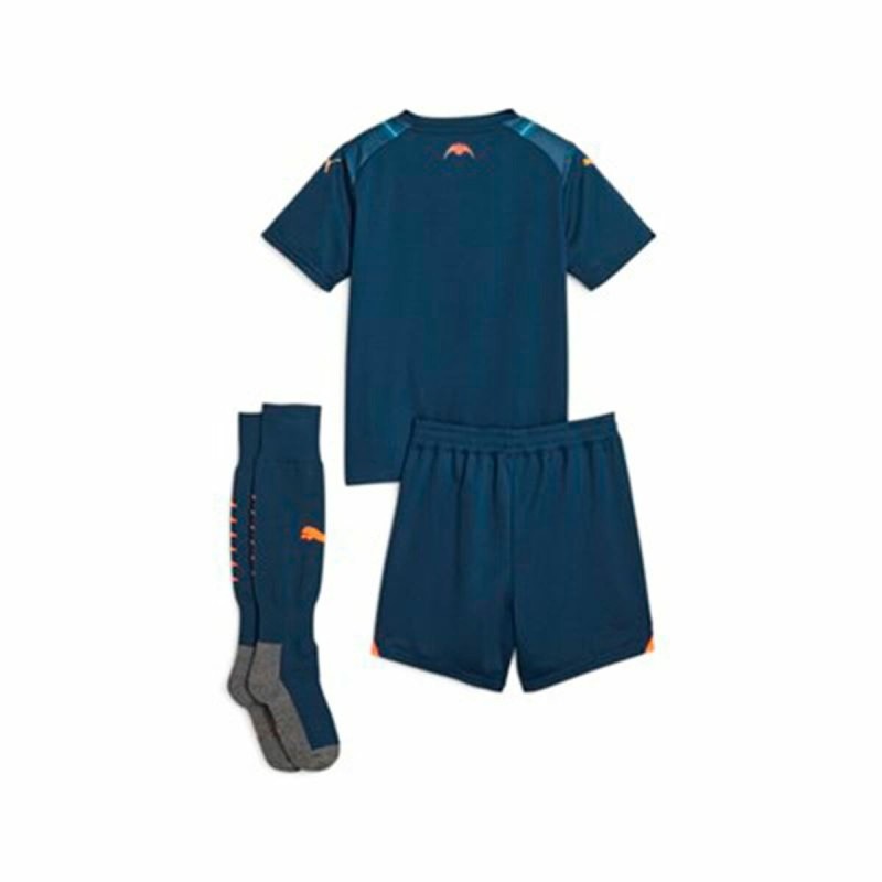 Maillot de Football à Manches Courtes pour Enfants Puma Valencia C.F Away Bleu 1-2 ans