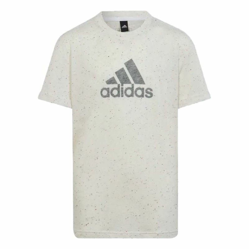 T shirt à manches courtes Enfant Adidas Future Icons Winners Blanc