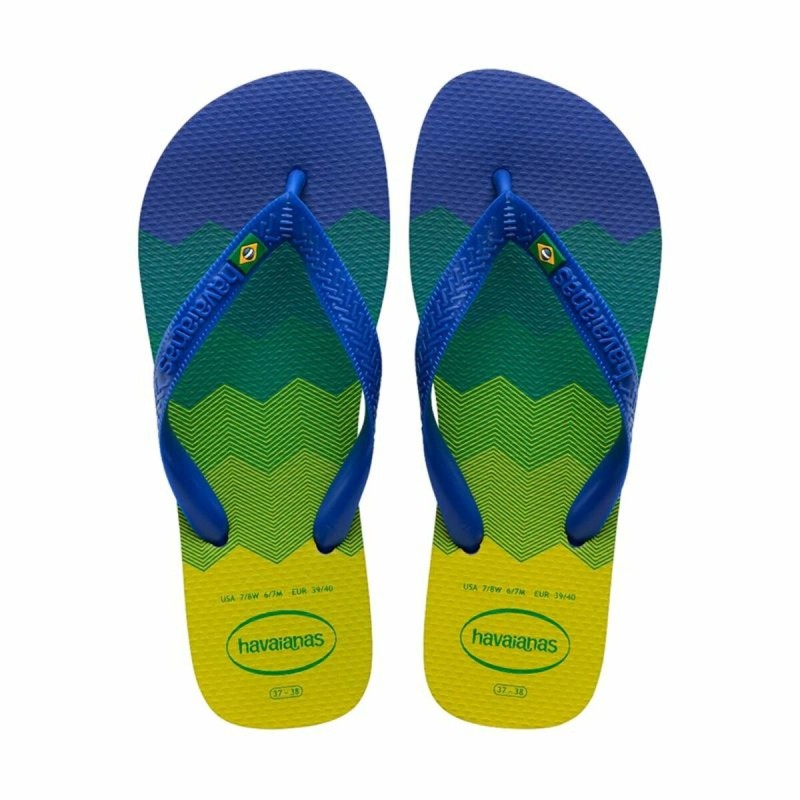 Tongs pour Femmes Havaianas Brasil Fresh Bleu