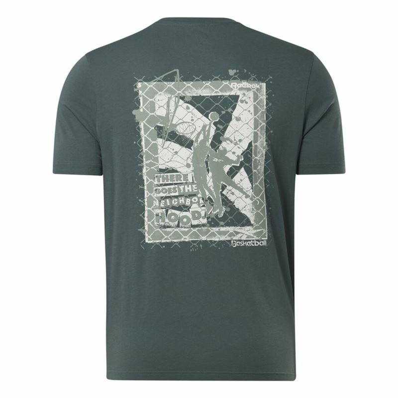 T-shirt à manches courtes homme Reebok Graphic Series Vert