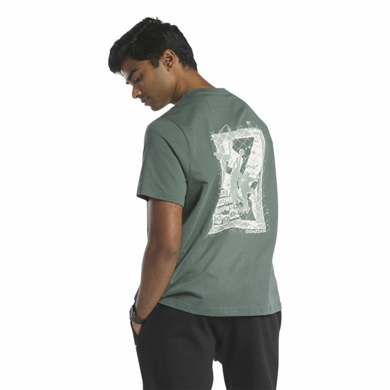 T-shirt à manches courtes homme Reebok Graphic Series Vert