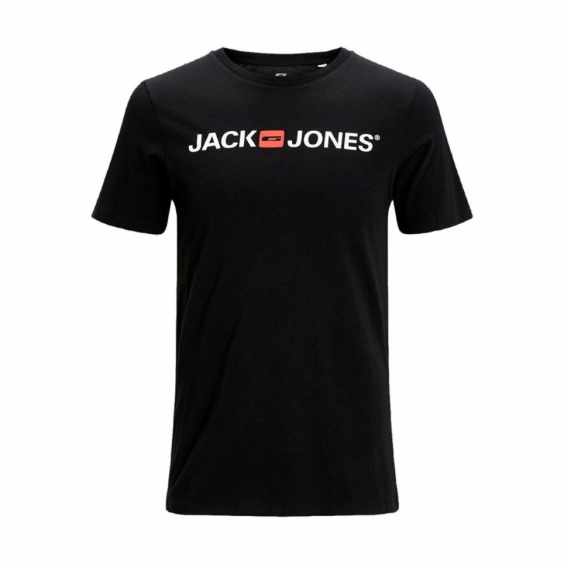 T-shirt à manches courtes homme JJECORP LOGO TEE SS Jack & Jones 12137126 Noir (M) (1 Unité)