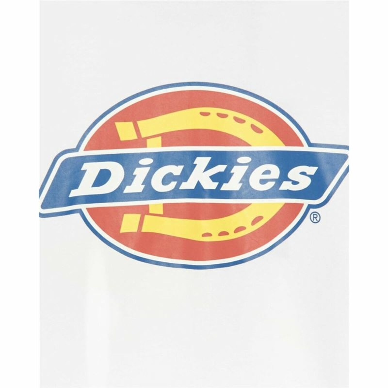 T shirt à manches courtes Dickies Icon Logo Blanc Unisexe