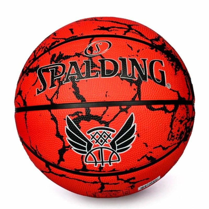 Ballon de basket Spalding Flight Crack Multicouleur (Taille 5)