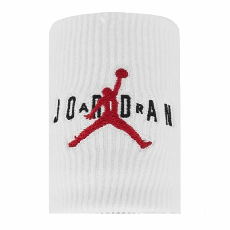 Poignet de Sport Jordan Jumpman Terry Blanc Taille unique