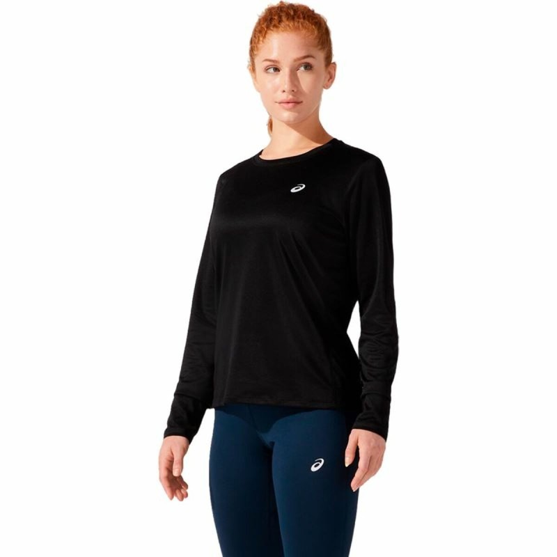 Chemise à manches longues femme Asics Core LS Noir