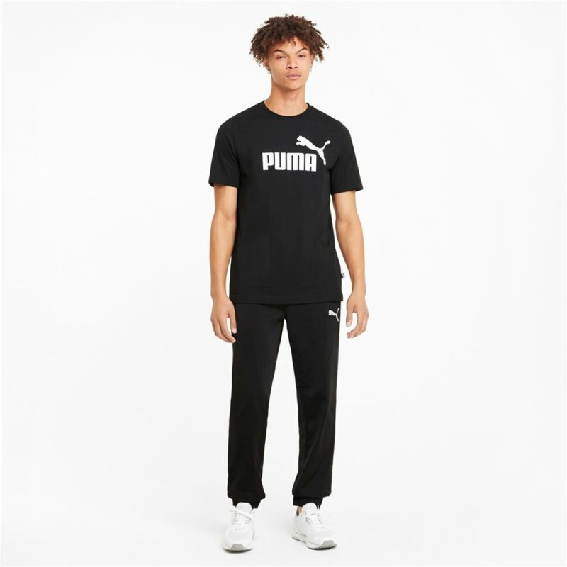 T-shirt à manches courtes homme Puma 586666 01 Noir (L) (1 Unité)