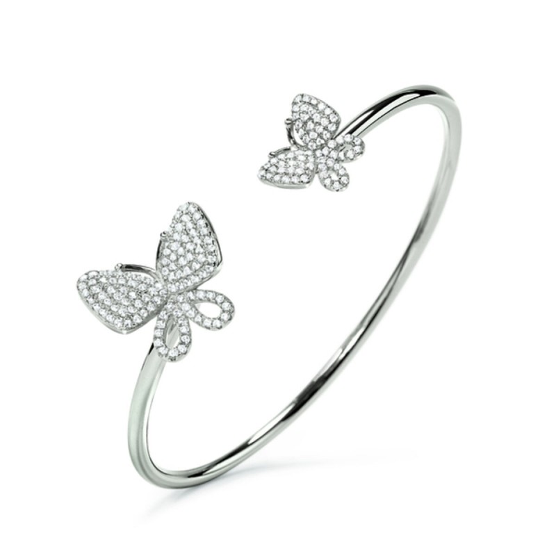 Bracelet Folli Follie Papillons Argent 925 (Ø 55 mm)