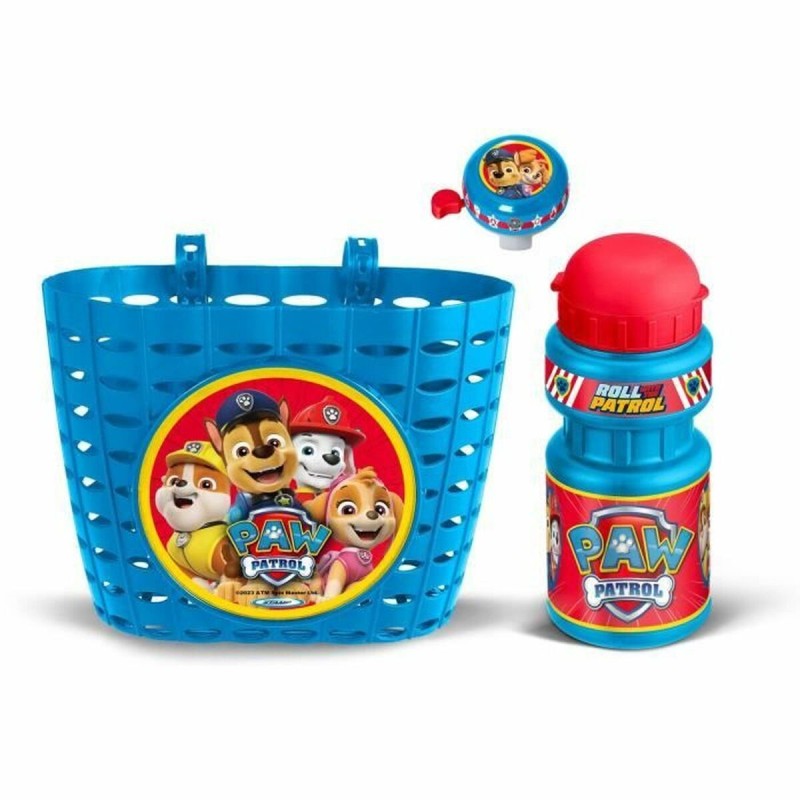 Ensemble d'accessoires The Paw Patrol Vélo pour Enfants Bleu Rouge 3 Pièces