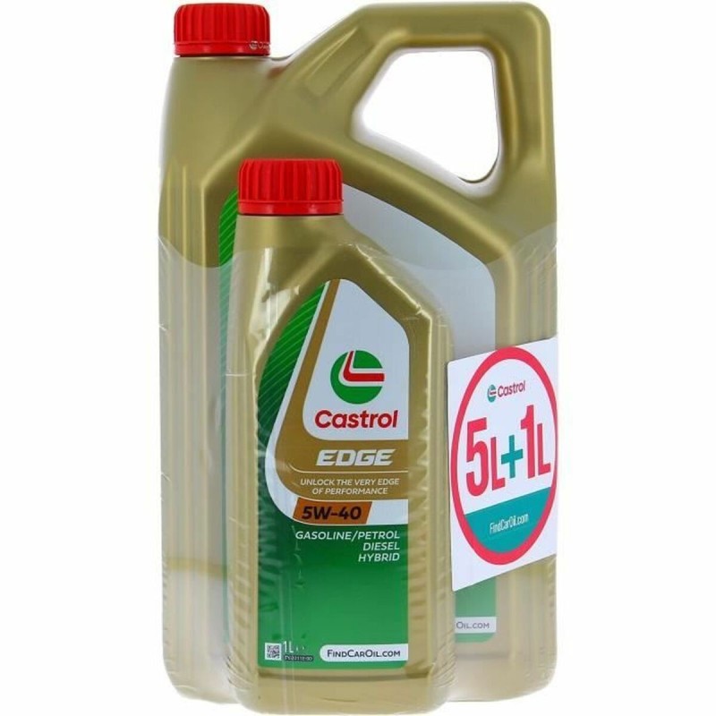 Huile de moteur pour voiture Castrol Edge 5W 40 6 L