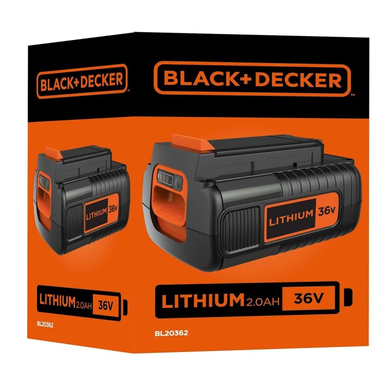 Batterie au lithium rechargeable Black & Decker BL20362-XJ 2 Ah 36 V