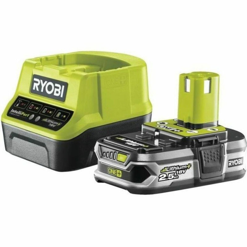 Ensemble chargeur et batterie rechargeable Ryobi RC18120-125 Litio Ion 2