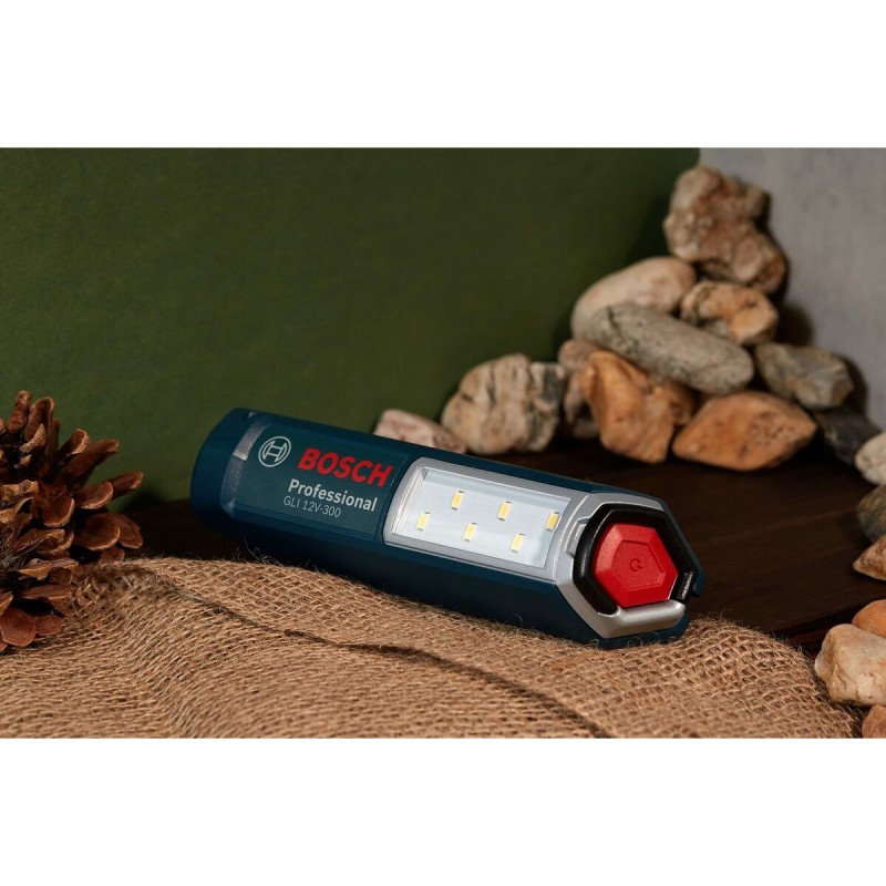 Lampe Torche LED BOSCH GLI 12V-300 solo Batterie 300 Lm