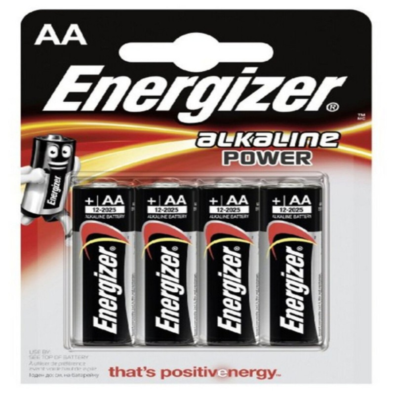 Piles Alcalines Energizer 90080 AA LR6 1