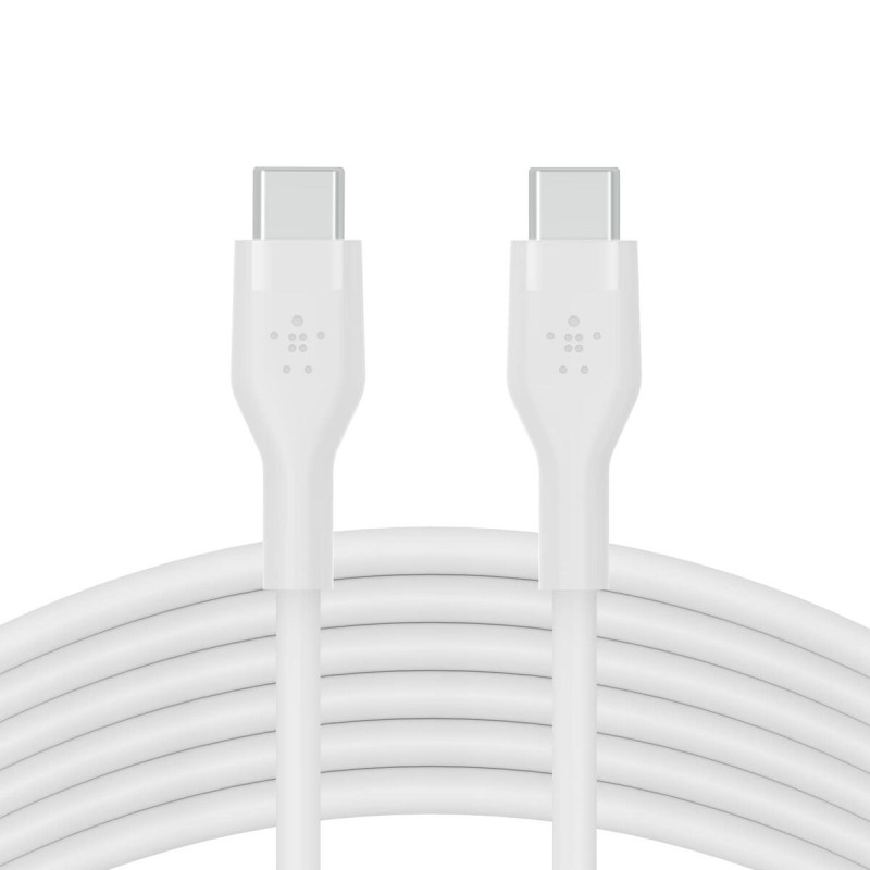 Câble USB-C Belkin CAB009BT3MWH Blanc 3 m