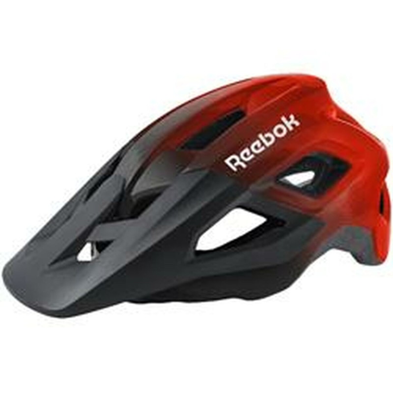 Casque de Cyclisme pour Adultes Reebok RK-HMTBKS33M-KR Visière Noir Rouge