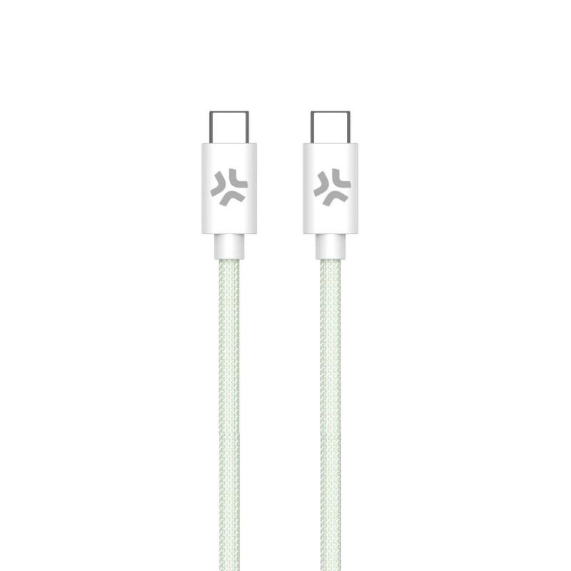 Câble USB-C Celly USBCUSBCCOTTGN Vert 1