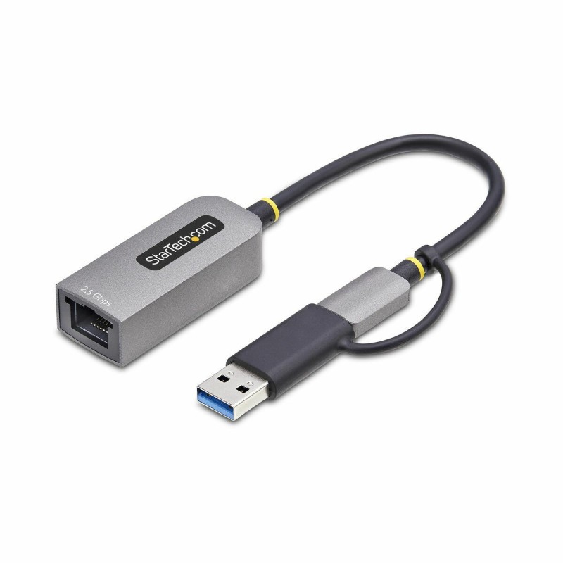 Câble USB Startech U2GA-USB-C-ETHERNET Gris