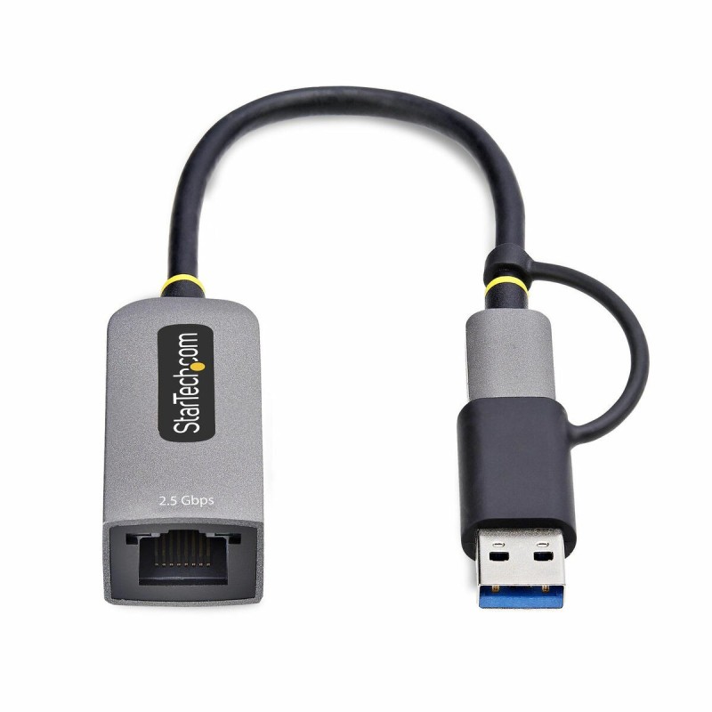 Câble USB Startech U2GA-USB-C-ETHERNET Gris