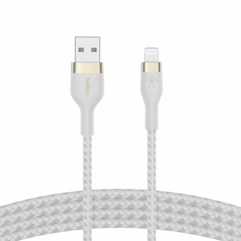 Câble USB vers Lightning Belkin CAA010BT1MWH Blanc