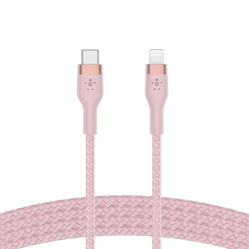 Câble USB-C vers Lightning Belkin CAA011BT1MPK 1 m Rose