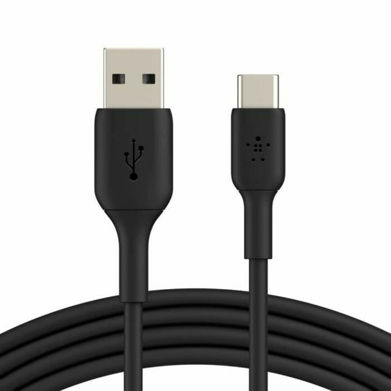 Câble USB A vers USB C Belkin CAB001BT2MBK Noir 2 m