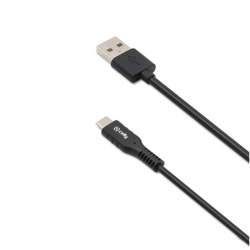 Câble USB-C vers USB Celly USB-C3MBK Noir 3 m