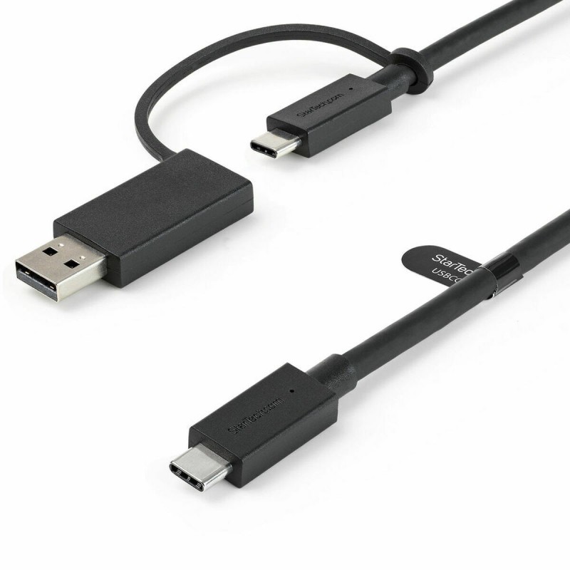 Câble USB-C vers USB Startech USBCCADP Noir Multicouleur 1 m