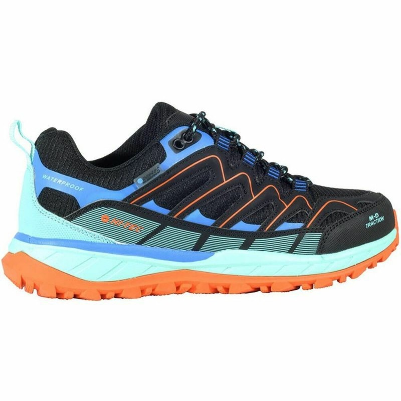 Chaussures de sport pour femme Hi-Tec Lander Low Montagne Bleu Noir