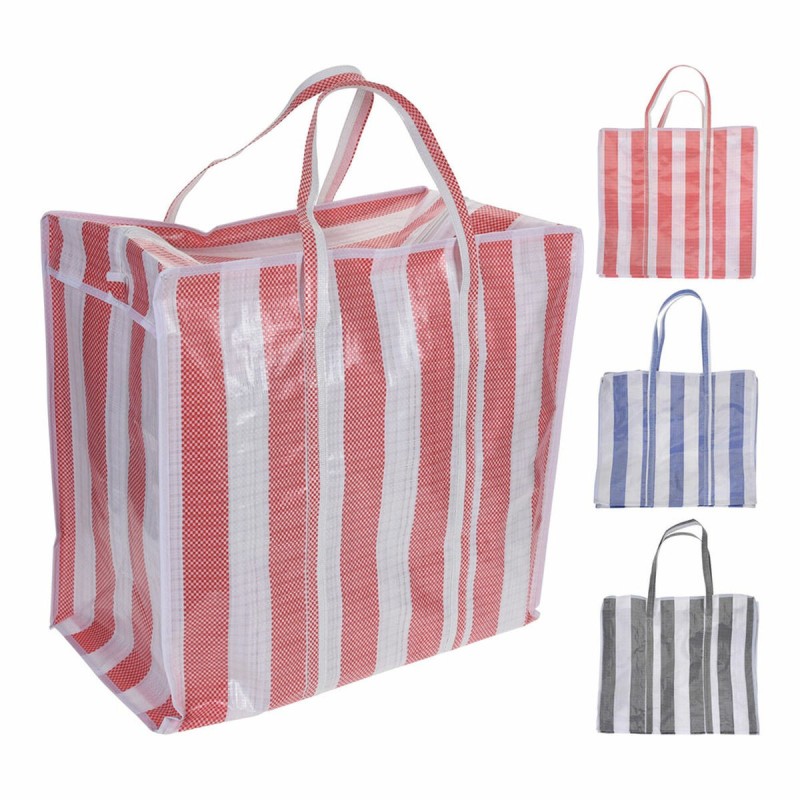 Sac de plage A rayures 55 x 55 x 30 cm