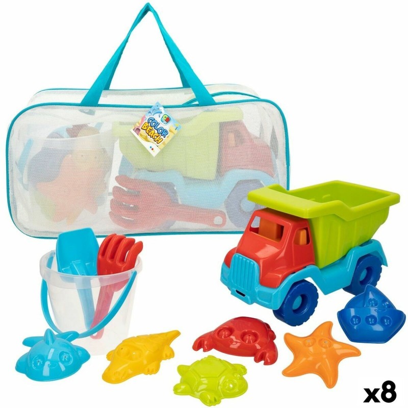 Set de jouets de plage Colorbaby polypropylène (8 Unités)