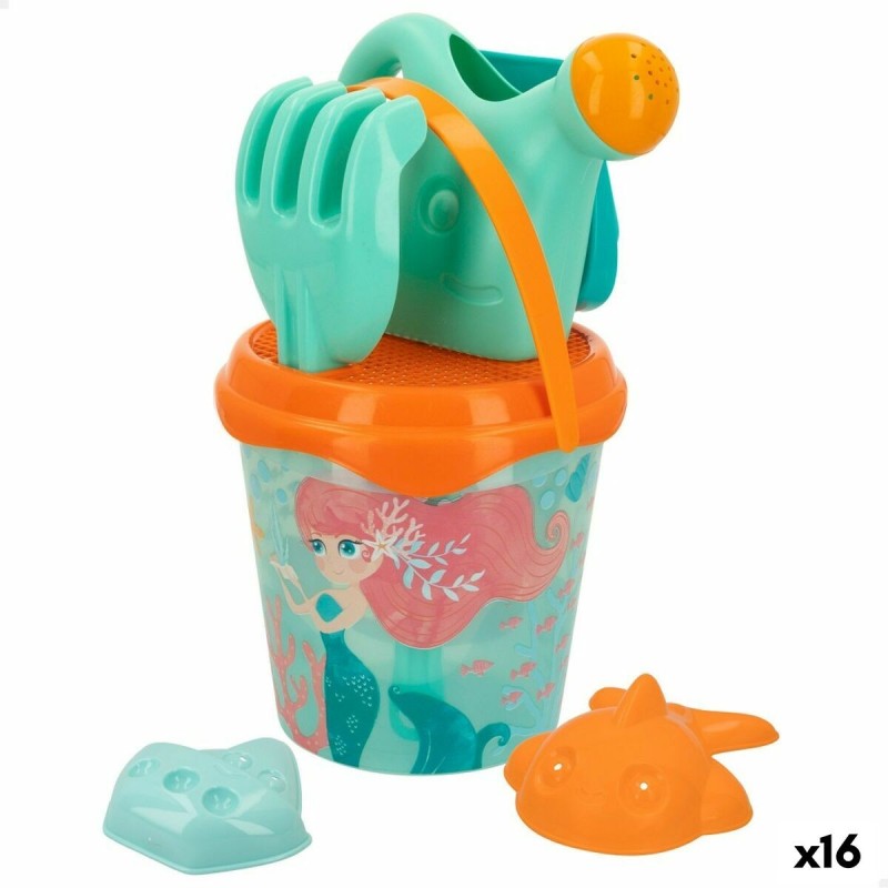 Set de jouets de plage Colorbaby polypropylène (16 Unités)