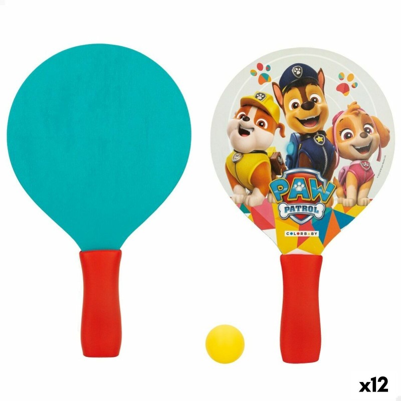 Raquettes de Plage The Paw Patrol Bois 18