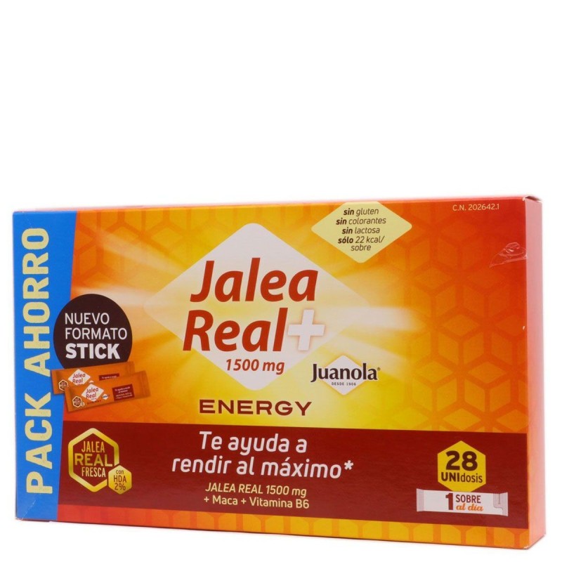 Gelée royale Juanola Energy 28 Enveloppes