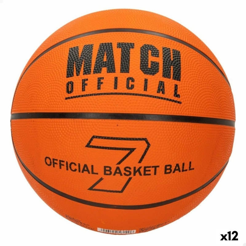 Ballon de basket John Toys Match 7 Ø 24 cm (12 Unités)