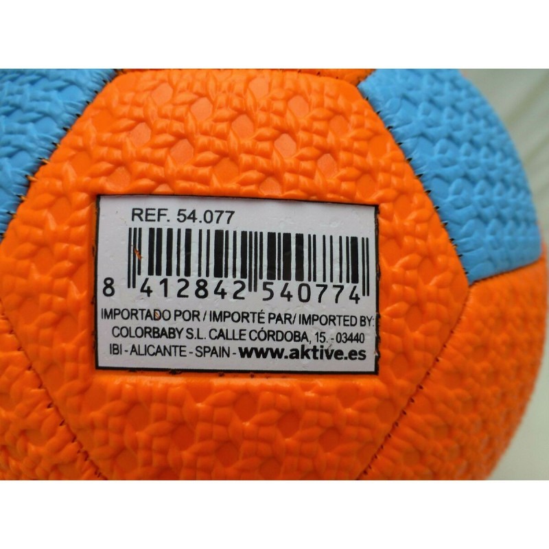 Ballon de plage Aktive Neon 5 PVC Caoutchouc (12 Unités)