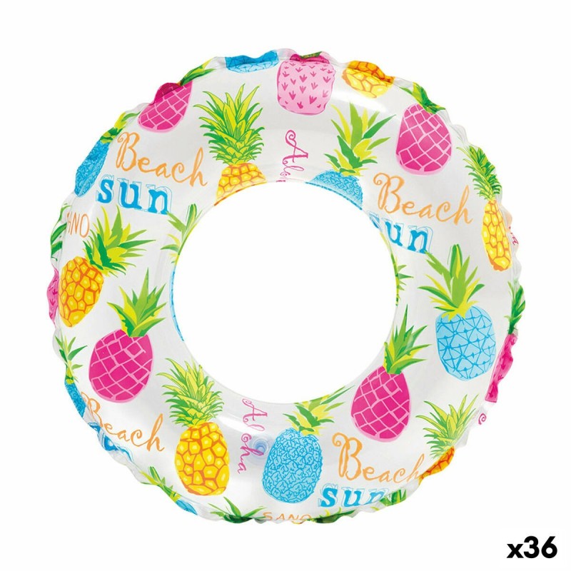 Bouée Gonflable Donut Intex Ø 51 cm (36 Unités)