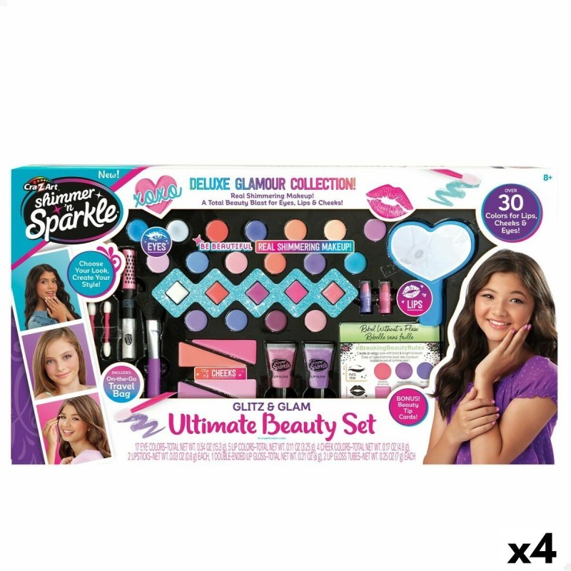 Kit de maquillage pour enfant Cra-Z-Art Shimmer 'n Sparkle Glitz and Glam 44