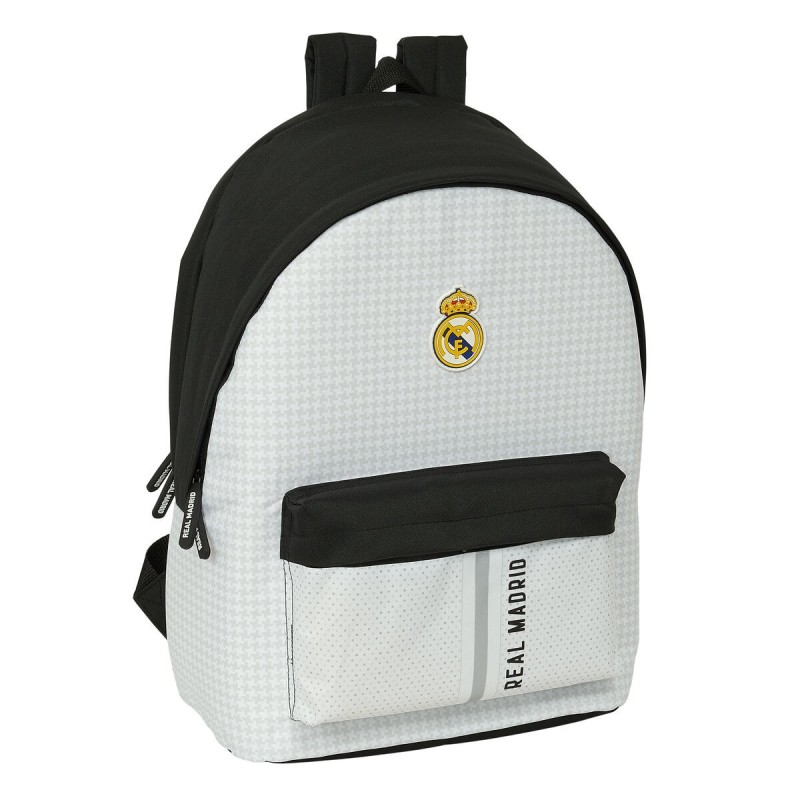 Sacoche pour Portable Real Madrid C.F. 24/25 Blanc Gris 31 x 44 x 18 cm 15